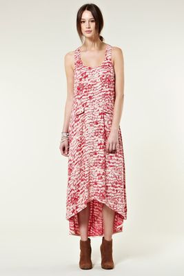 Warehouse Brushstroke Maxi Dress