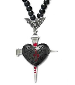 Alchemy Gothic Heart of Darkness Necklace