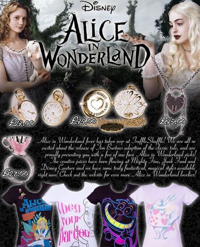 Alice In Wonderland Merchandise