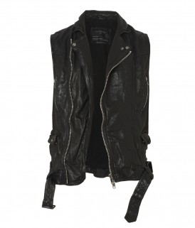 All Saints Vicious Sleeveless Biker