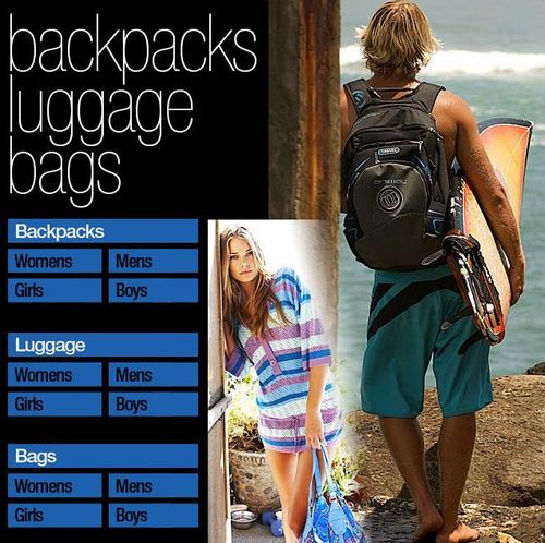 Backpacks At Surfdome