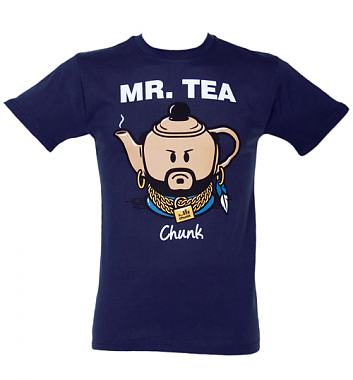 Chunk Mr Tea Navy T-Shirt