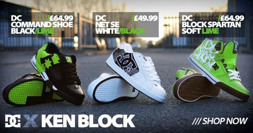 Californian snowboarder Ken Block has teamed togither with for skate