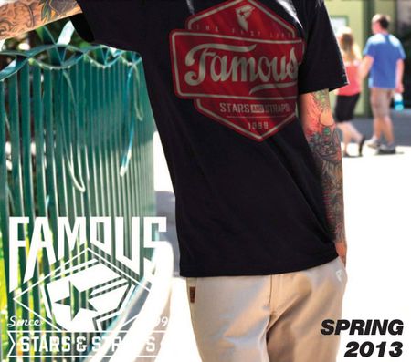 Famous Stars & Straps Mens Spring 13 T-Shirt Collection