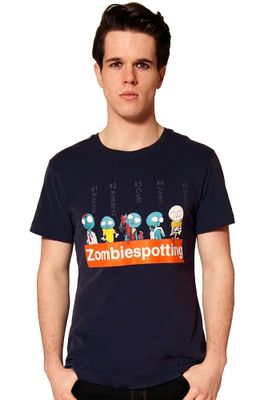 Flip Flops & Fangs Zombiespotting T-Shirt
