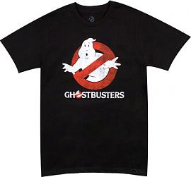 Distressed Glowing Mens Ghostbusters T-Shirt