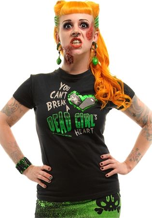 Kreepsville 666 Dead Girls Heart T-Shirt