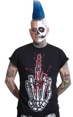 Kreepsville 666 Middle Finger T-Shirt