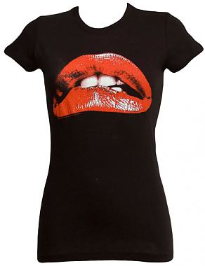 Ladies Rocky Horror Lips T-Shirt