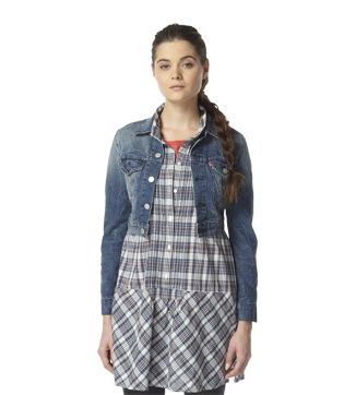 Levis Cropped Trucker Slim Fit Jacket