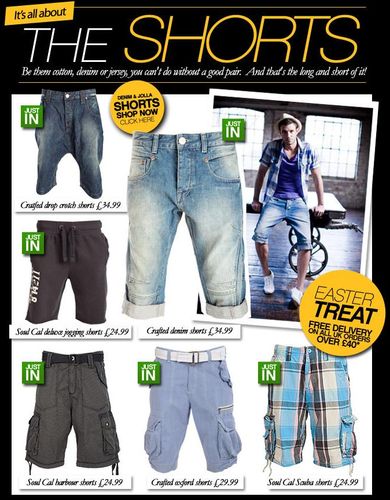 Mens Designer Shorts