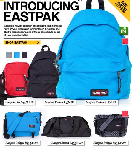 Mens Eastpak Bags