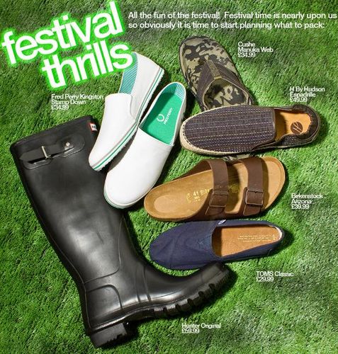 Mens Festival Footwear
