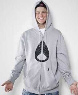 Nixon Snakeskin Zipp Hoodie
