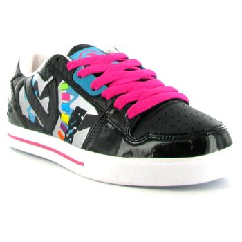 Odessa Womens Circus Black Multi Trainers