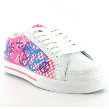 Odessa Womens Crass Low White Trainers