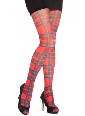 Pamela Mann Printed Tartan Tights