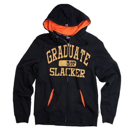 Plain Lazy Graduate Slacker Hoodie