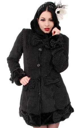Poizen Industries Polka Dot Mace Coat