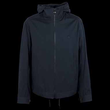 Pretty Green Navy Zip Hooded Jacket