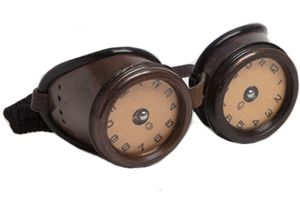 Raven SDL Copper Steampunk Goggles