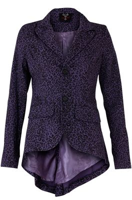 Raven SDL Marcy Leopard Tail Jacket