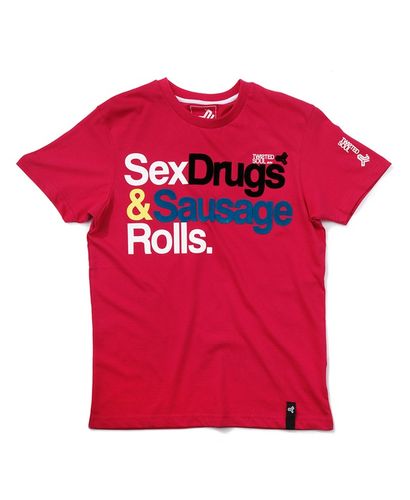 Sex Drugs & Sausage Rolls T-Shirt