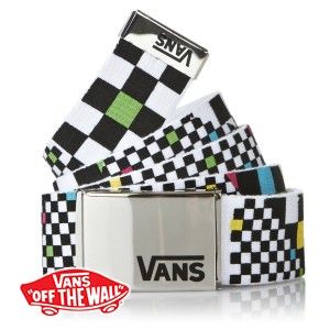 Vans Checks For Girls Web Belt