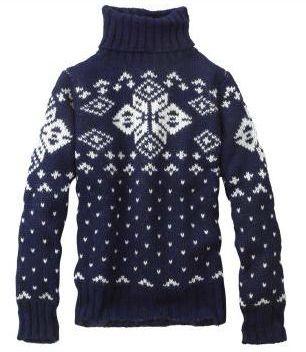 Knitting Pattern: Woman&apos;s Turtleneck Sweater Part 4