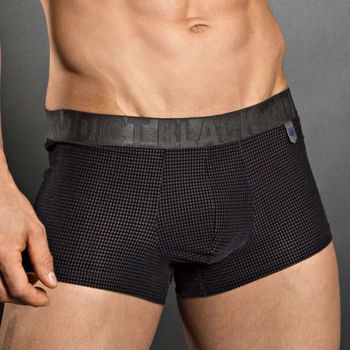 HOM Black Addict Grid Hipster